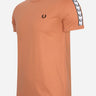 Fred Perry T-shirts Taped ringer t-shirt - court clay