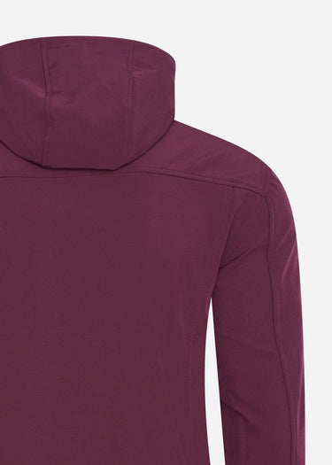Lyle & Scott Jassen Softshell jacket - burgundy