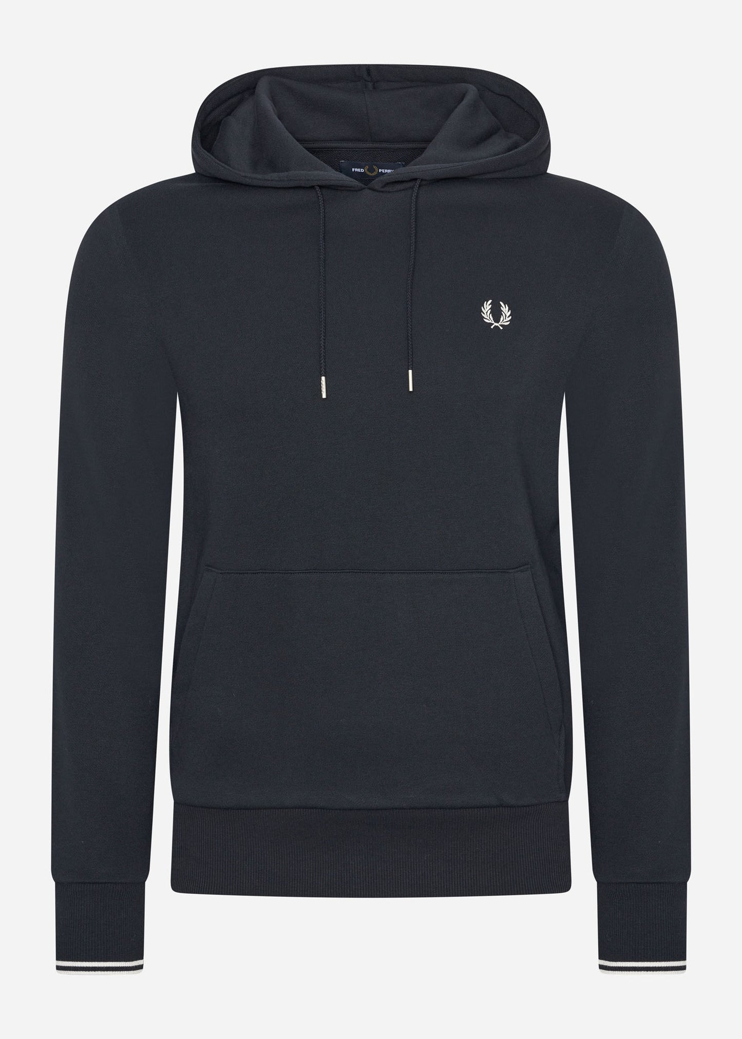 Fred Perry Hoodies Tipped hooded sweatshirt - navy