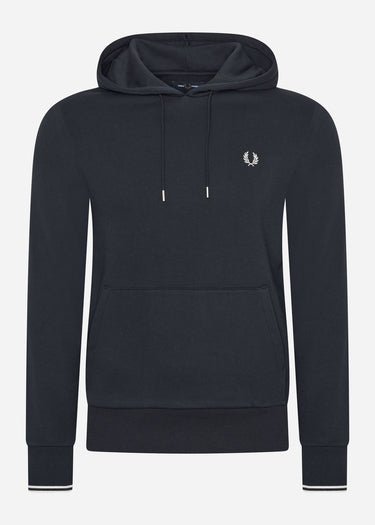 Fred Perry Hoodies  Tipped hooded sweatshirt - navy