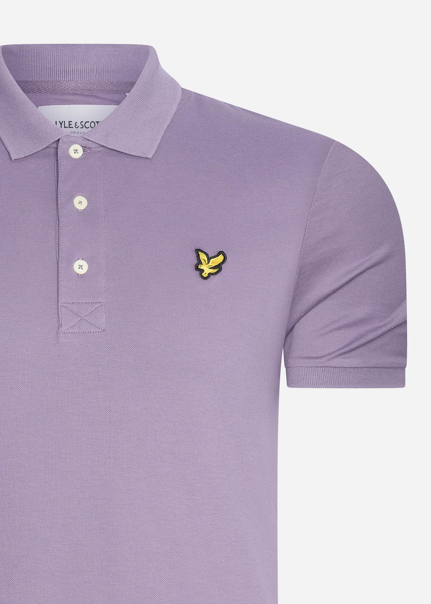 Plain polo shirt - billboard purple - Lyle & Scott