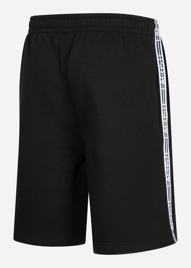 Lacoste Shorts Contrast stripe shorts - black