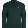 Lacoste Truien Sweater half zip - sinople