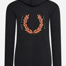 Fred Perry Hoodies Laurel wreath hooded sweatshirt - black