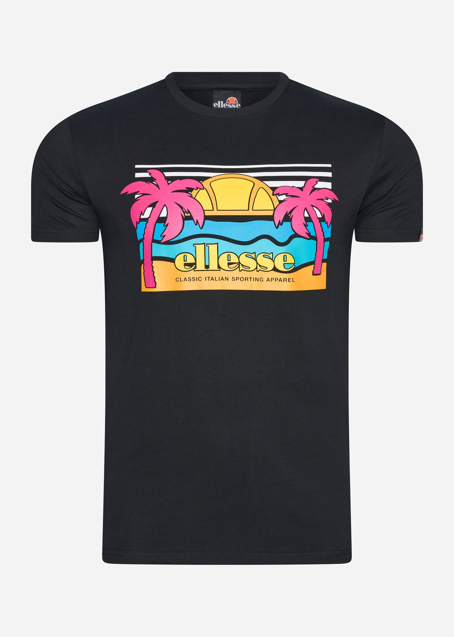 Sechsaro tee - black - Ellesse