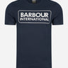 Barbour International T-shirts Essential large logo tee - international navy