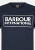 Barbour International T-shirts Essential large logo tee - international navy