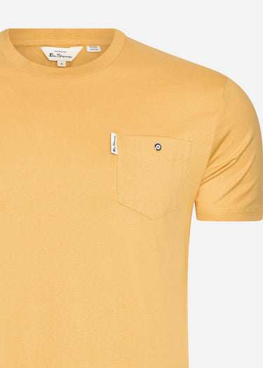 Ben Sherman T-shirts Signature pocket tee - butterscotch
