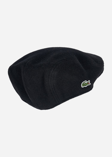 Lacoste Petten Flat cap - black