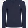 Fred Perry Longsleeve Polo's LS plain fred perry shirt - navy