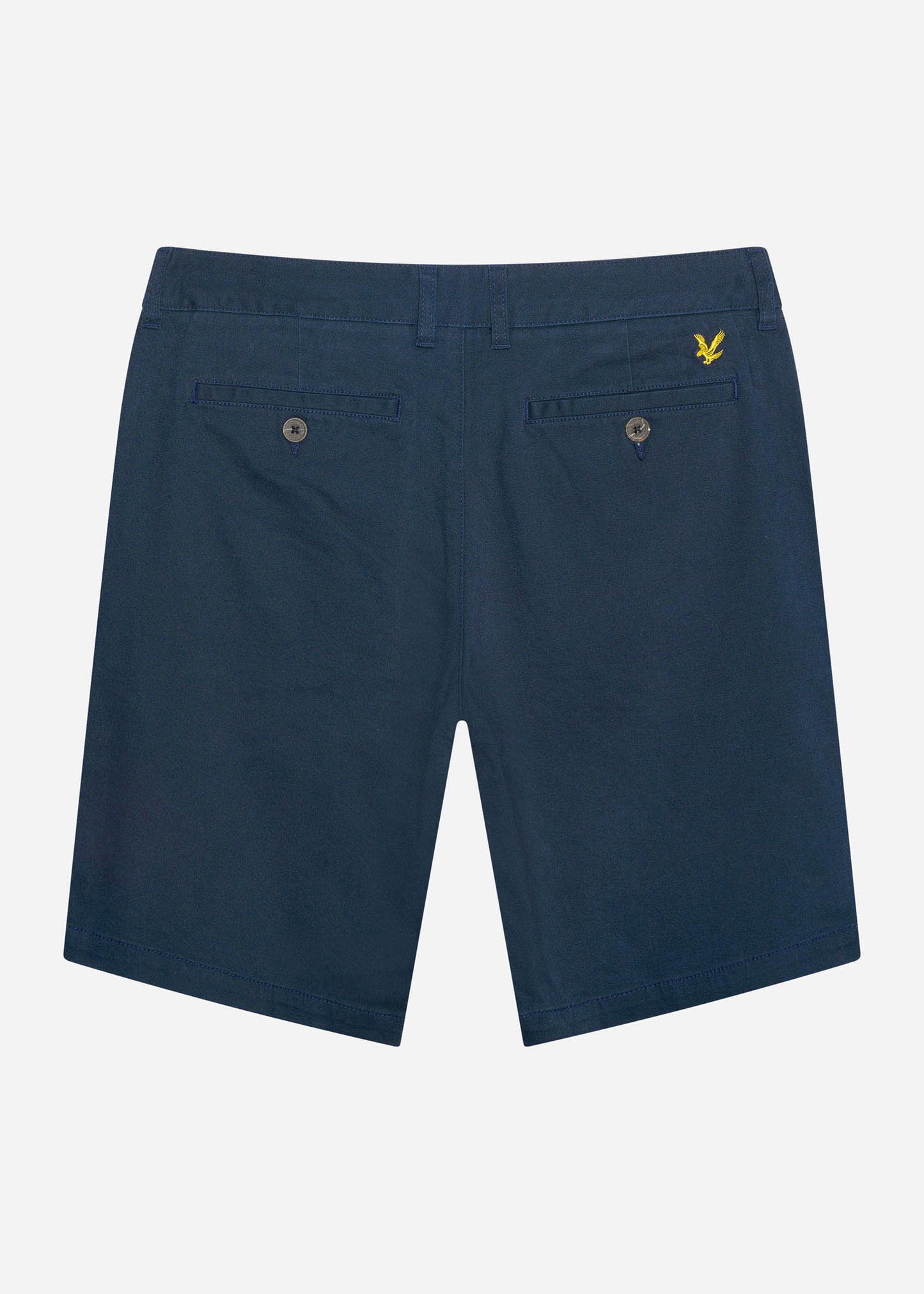 lyle and scott chino short korte broek dark navy