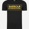 Barbour International T-shirts Essential large logo tee - black