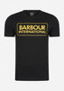 Barbour International T-shirts Essential large logo tee - black