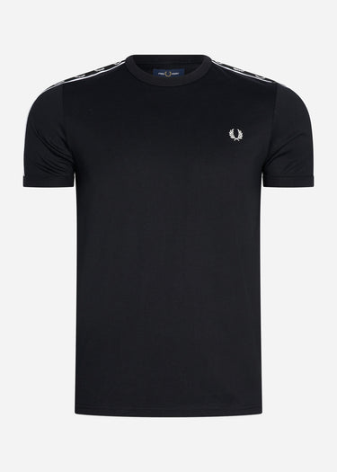 Fred Perry T-shirts Taped ringer t-shirt - black black