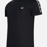 Fred Perry T-shirts Taped ringer t-shirt - black black
