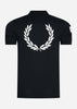 Fred Perry Polo's Badge polo shirt - black