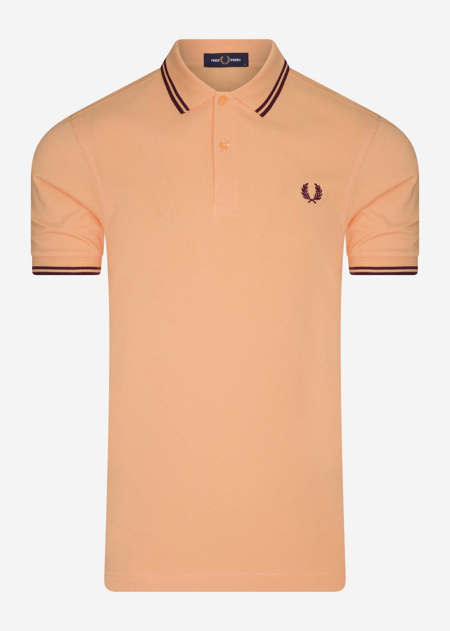 Fred Perry Polo's  Twin tipped fred perry shirt - light coral 