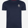 Hackett London T-shirts Heritage logo tee - navy blazer