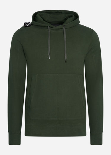 MA.Strum Hoodies  Core overhead hoody - oil slick