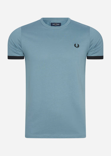 Fred Perry T-shirts  Ringer t-shirt - ash blue