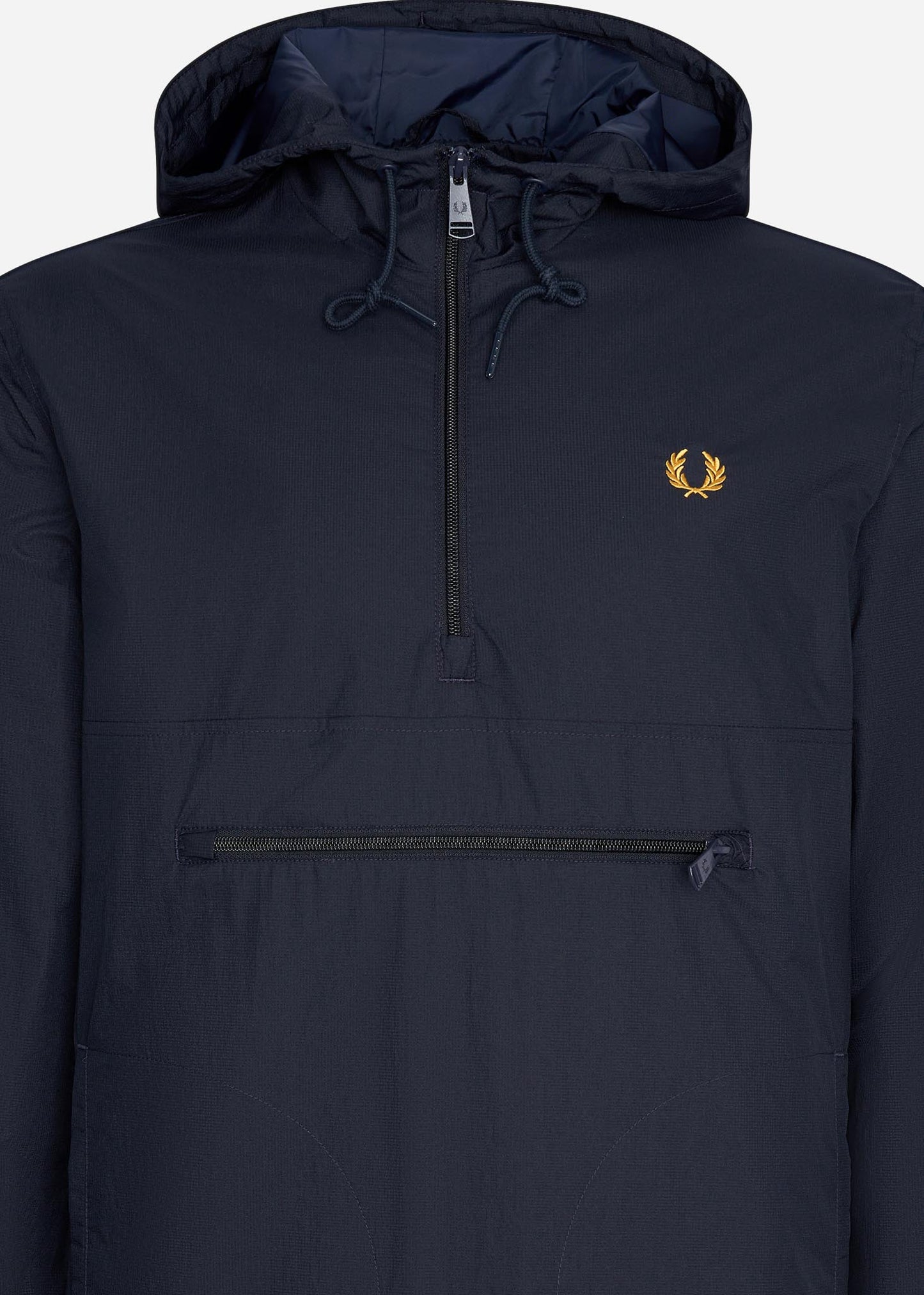 fred perry half zip windbreaker jacket