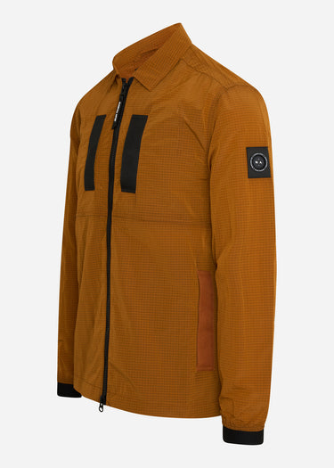 Marshall Artist Overshirts Liquid ripstop - rust