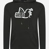 Peaceful Hooligan Hoodies Outline hoodie - black