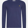 Lyle & Scott Longsleeve Tees Plain ls t-shirt - navy