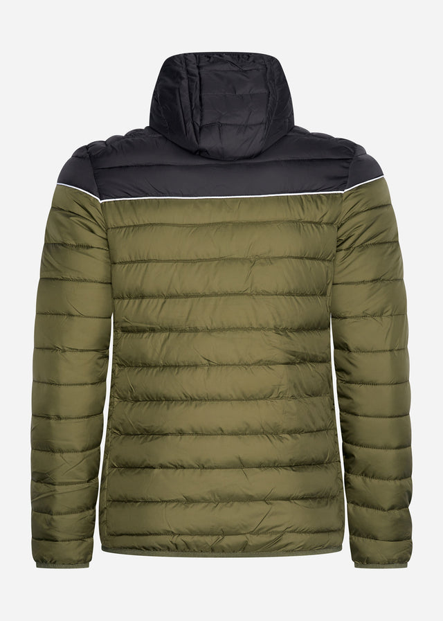 Ellesse Jackets Lombardy 2 padded jacket - black khaki