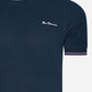 Ben Sherman T-shirts  Pique tee - dark navy 