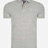 Barbour Polo's Tartan pique polo - grey marl