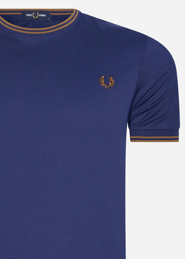Fred Perry T-shirts Twin tipped t-shirt - french navy