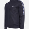 Fred Perry Vesten Panelled taped track jacket - navy