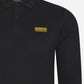 Barbour International Longsleeve Polo's  Legacy tipped ls polo - black 