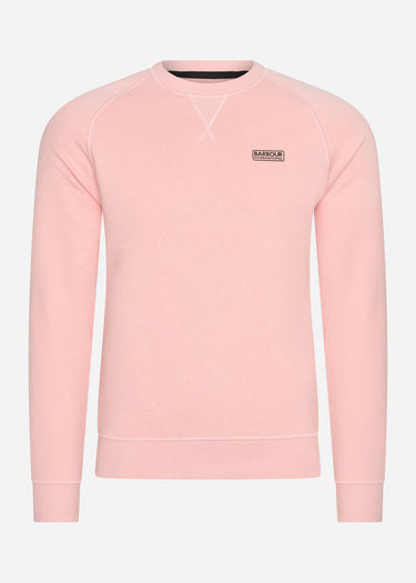 Barbour International Truien Essential crew sweat - pink cinder