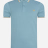 Fred Perry Polo's Twin tipped fred perry shirt - ash blue ecru gold