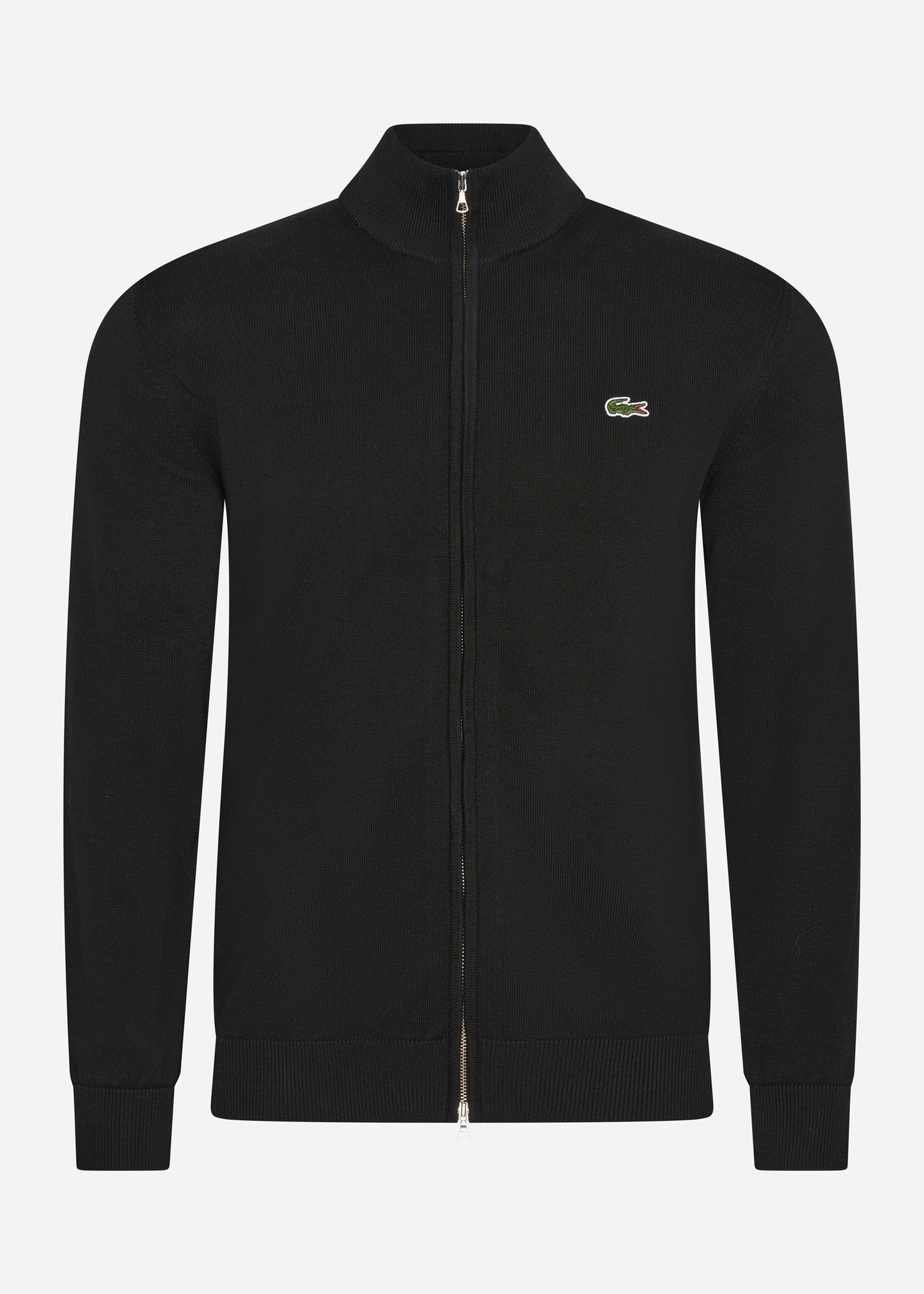 Zip through sweater - black - Lacoste