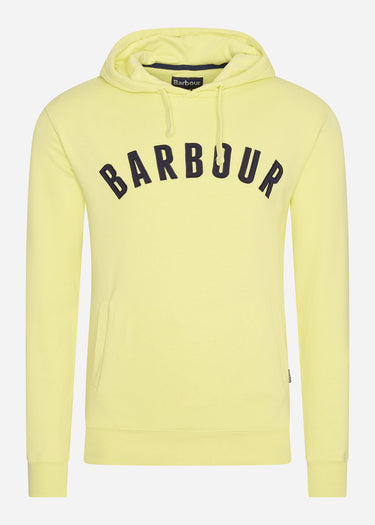 Barbour Hoodies  Acton hoodie - lemon zest
