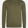 Fred Perry Truien Classic crew neck jumper - uniform green