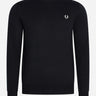 Fred Perry Truien Classic crew neck jumper - black