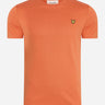 Lyle & Scott T-shirts Plain t-shirt - victory orange