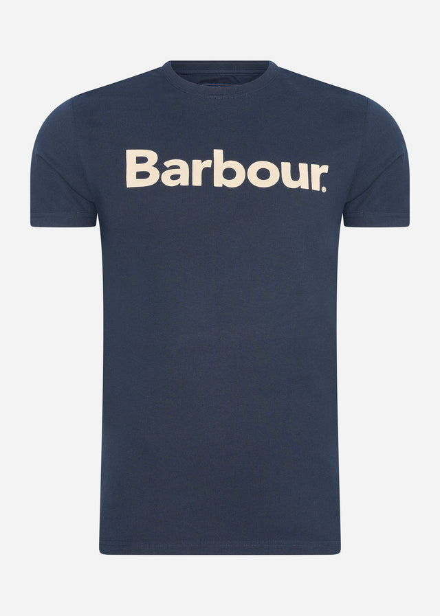 Barbour T-shirts Logo tee - new navy
