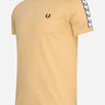 Fred Perry T-shirts Taped ringer t-shirt - desert