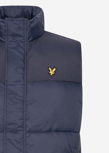 Lyle & Scott Bodywarmers Wadded gilet - dark navy