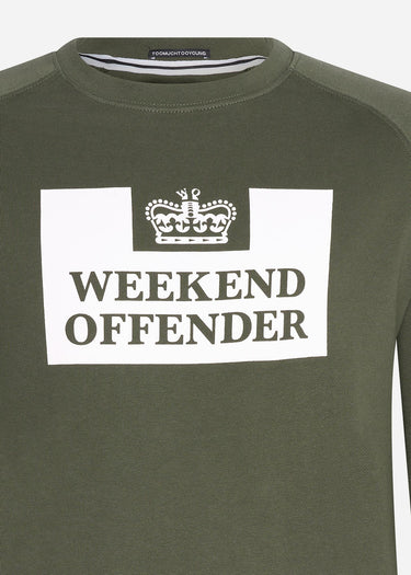 Weekend Offender Truien Penitentiary - dark green