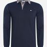 Weekend Offender Longsleeve Polo's Tavarez - navy