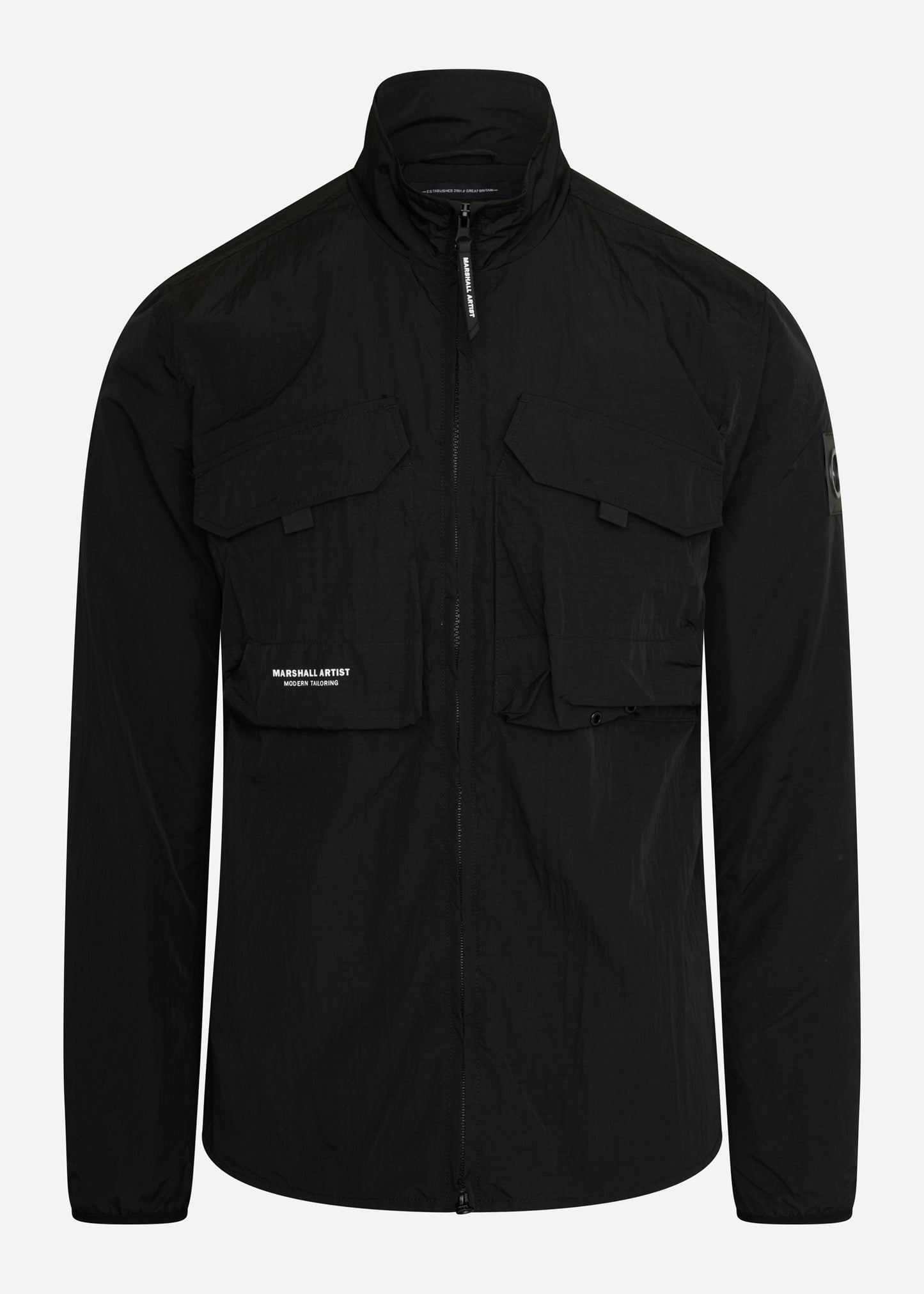 Marshall Artist Overshirts Acier ma-2 overshirt - black