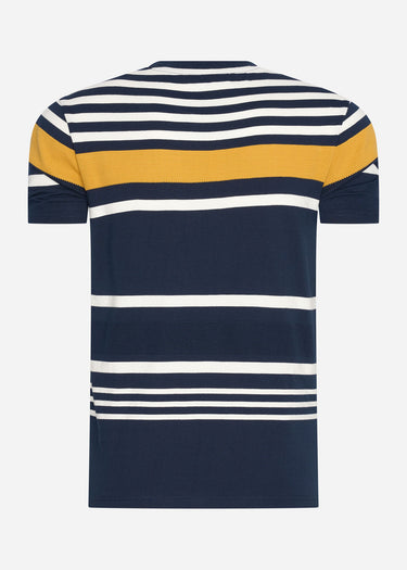 Ben Sherman T-shirts  Engineered stripe tee - dark navy