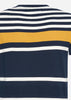 Ben Sherman T-shirts Engineered stripe tee - dark navy