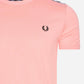Fred Perry T-shirts  Taped ringer t-shirt - pink peach 